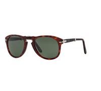 Persol Lunettes de Soleil 0714 24/31 Havana Green Folding Steve McQueen 54mm