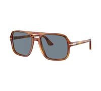 Persol - Lunettes de soleil avec verres bleus Terra di Siena - Homme - Accessoires - Brun - Taille: 55 MM