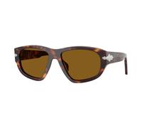 Persol - Lunettes de soleil élégantes en écaille marron - unisex - Accessoires - Brun - Taille: 55 MM