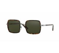 Persol Lunettes de Soleil PO2475S 513/58 50 Gunmetal/Havane Cadre Verre Vert