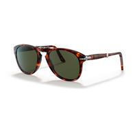 Persol Homme PO0714 FOLDING 24/31 Lunettes de soleil Acétate Tortue Vert Pilote Normale