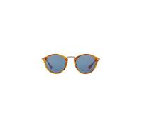 Persol Unisex Persol PO3166S 960/56 Lunettes de soleil Acétate Tortue Bleu Pantos Normale