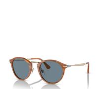 Persol Lunettes de soleil PO3166S 960/56 Unisexe Acétate Tortue Bleu Pantos Normale