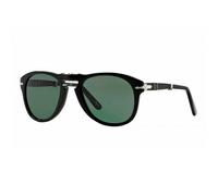 Persol Homme Persol PO0714 FOLDING 95/31 Lunettes de soleil Acétate Noir Vert Pilote Normale
