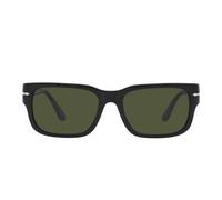 Persol - Lunettes de soleil rectangulaires en acétate - unisex - Accessoires - Noir - Taille: 55 MM