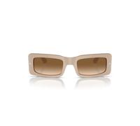 Persol - Lunettes de soleil rectangulaires modernes avec design de flèche emblématique - Femme - Accessoires - Beige - Taille: 54 MM