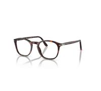 Persol Homme Persol PO3007V 24 Montures optiques Acétate Tortue Transparent Carré Normale