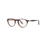 Persol Homme Persol PO3092V 9015 Montures optiques Acétate Tortue Transparent Pantos Normale
