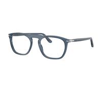 Persol - Monture Optique Carrée - unisex - Accessoires - Bleu - Taille: 53 MM