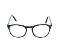Persol Homme Persol PO3007V 95 Montures optiques Acétate Noir Transparent Carré Normale