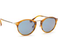 Persol Unisex Persol PO3166S 960/56 Lunettes de soleil Acétate Tortue Bleu Pantos Normale