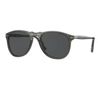 Persol PO9649S 1103B1 55 Taupe Gris Transparent/Gris Foncé Homme Lunettes de