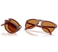 Persol Steve McQueen Lunettes Soleil Pliables 54 Acétate Terra Di Siena