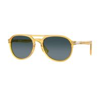 Persol, unisex, Accessoires, Jaune, Taille: 55 MM Lunettes de soleil polarisées monture bleue