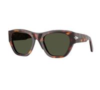 Persol Unisex Persol PO0054S 24/31 Lunettes de soleil Acétate Tortue Vert Pillow Normale