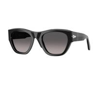 Persol Unisex Persol PO0054S 95/M3 Lunettes de soleil Acétate Noir Gris Pillow Polarisé Ombré