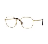 Persol Unisex Persol PO1010V 515 Montures optiques Métal Or Transparent Pillow Normale