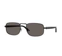 Persol Unisex Persol PO1027S 1078B1 Lunettes de soleil Métal Noir Gris Pillow Normale