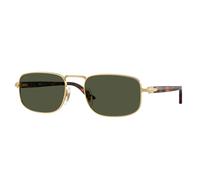 Persol Unisex Persol PO1027S 515/31 Lunettes de soleil Métal Or Vert Pillow Normale
