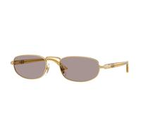 Persol Unisex Persol PO1028S 112953 Lunettes de soleil Métal Or Violet Pillow Normale