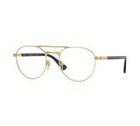 Persol Unisex Persol PO2495V 1141 Montures optiques Métal Or Pantos