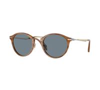 Persol Unisex Persol PO3166S 960/56 Lunettes de soleil Acétate Tortue Bleu Pantos Normale