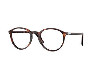 Persol Unisex Persol PO3218V 24 Montures optiques Acétate Tortue Transparent Pantos Normale