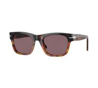 Persol Unisex Persol PO3269S 1160AF Lunettes de soleil Plastique Rouge Violet Carré