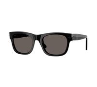 Persol - Lunettes de soleil rectangulaires - Homme - Accessoires - Noir - Taille: 52 MM