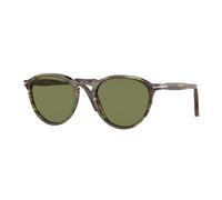 Persol Unisex Persol PO3286S 11564E Lunettes de soleil Acétate Vert Vert Pantos Normale