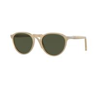 Persol Unisex Persol PO3286S 116931 Lunettes de soleil Acétate Marron Vert Pantos Normale