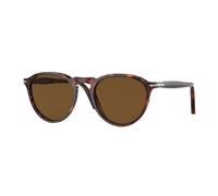 Persol Unisex Persol PO3286S 24/57 Lunettes de soleil Acétate Tortue Marron Pantos Polarisé