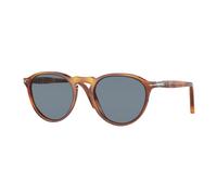 Persol Unisex Persol PO3286S 96/56 Lunettes de soleil Acétate Marron Bleu Pantos Normale