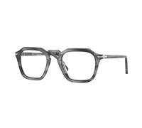 Persol Unisex Persol PO3292V 1192 Montures optiques Acétate Gris Carré Normale