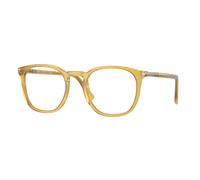 Persol Unisex Persol PO3318V 204 Montures optiques Acétate Jaune Transparent Pantos Normale