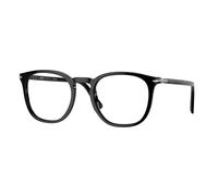 Persol Unisex Persol PO3318V 95 Montures optiques Acétate Noir Transparent Pantos Normale