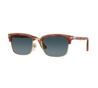 Persol Unisex PO3327S 96/S3 Lunettes de soleil Acétate Tortue Bleu Carré Polarisé Ombré