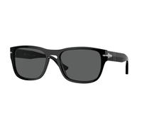 Persol Unisex Persol PO3341S 95/B1 Lunettes de soleil Acétate Noir Gris Pillow Normale