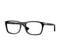 Persol Unisex Persol PO3344V 95 Montures optiques Acétate Noir Transparent Pillow Normale
