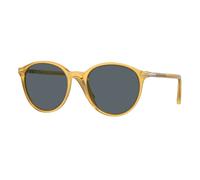 Persol Unisex Persol PO3350S 204/R5 Lunettes de soleil Acétate Jaune Bleu Pantos Normale Antireflet