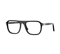 Persol Unisex Persol PO3359V JACQUES 95 Montures optiques Acétate Noir Carré Normale