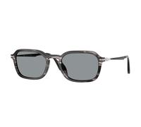 Persol Unisex Persol PO3381S 1238R5 Lunettes de soleil Acétate Gris Bleu Pantos Normale