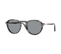 Persol Unisex Persol PO3383S 1238R5 Lunettes de soleil Acétate Gris Bleu Pantos Normale