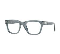 Persol Unisex Persol PO3389V CECIL 1227 Montures optiques Acétate Bleu Carré Normale