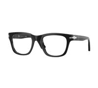 Persol Unisex Persol PO3389V CECIL 95 Montures optiques Acétate Noir Carré Normale