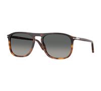 Persol Unisex Persol PO3392S 116071 Lunettes de soleil Acétate Or Gris Carré Normale Nuancé