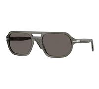 Persol Unisex Persol PO3393S GUIDO 1103B1 Lunettes de soleil Acétate Gris Gris Pillow Normale