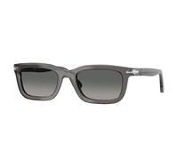 Persol Unisex Persol PO3396S 119671 Lunettes de soleil Acétate Gris Gris Carré Normale Nuancé