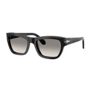 Persol Unisex Sunglass PO0091S - Couleur du Monture: Noir, Couleur de Lentille: Gris dégradé Incolore