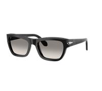 Persol Unisex Sunglass PO0091S - Couleur du Monture: Noir, Couleur de Lentille: Gris dégradé Incolore